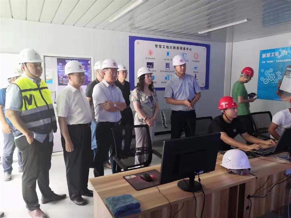 黃蓓總經(jīng)理調研富元電子高功率芯片項目建設